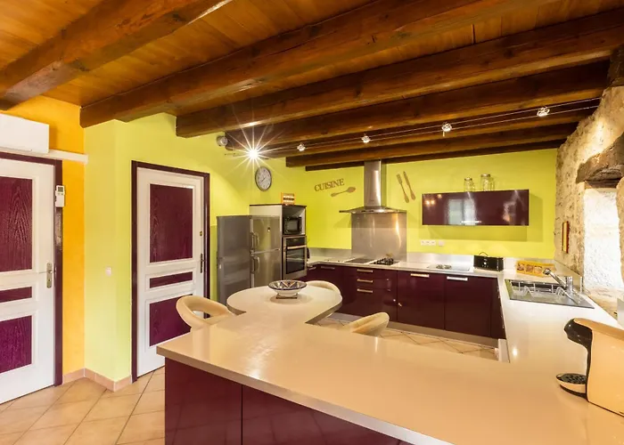 Сasa de vacaciones Quercynois Authentique 9p *